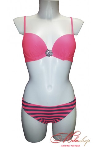 Яркий купальник с эффектом пуш-ап Rivage Line 4326